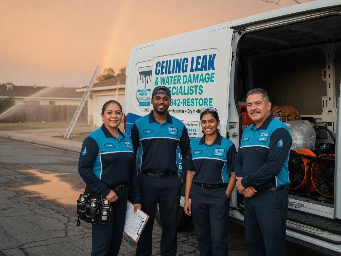 Ceiling Leak Cleanup company in Fayetteville, OH