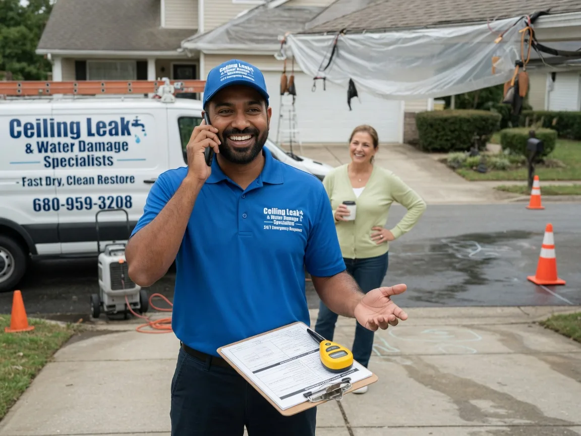 Ceiling Leak Cleanup Fayetteville, OH FAQs