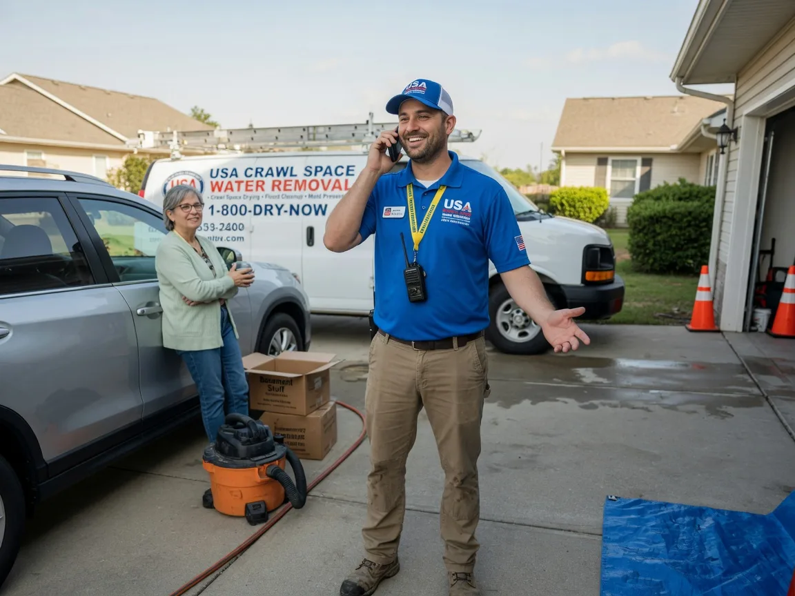 Crawl Space Water Removal Fayetteville, OH FAQs